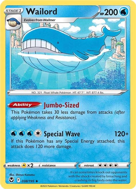 wailord pokemon card worth.